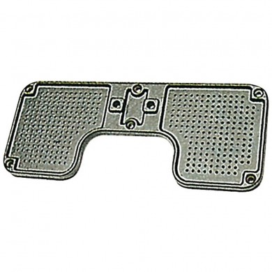 PROTEGE TABLEAU ARRIERE ALUMINIUM - 260 X 110 MM