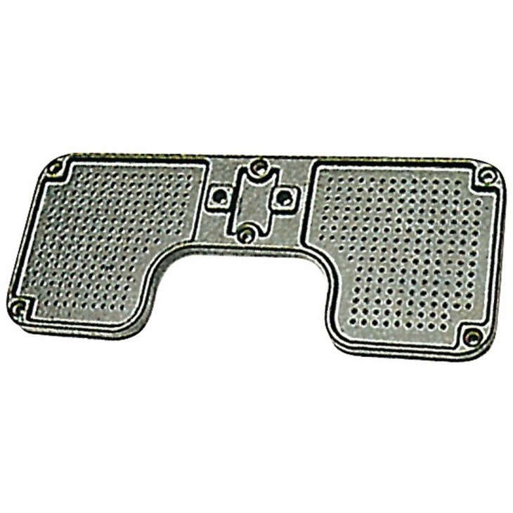 PROTEGE TABLEAU ARRIERE ALUMINIUM - 260 X 110 MM