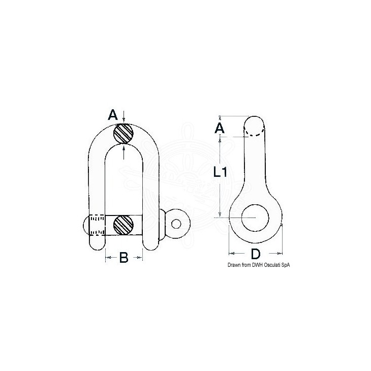 MANILLE LYRE AXE IMPERDABLE - 10 MM