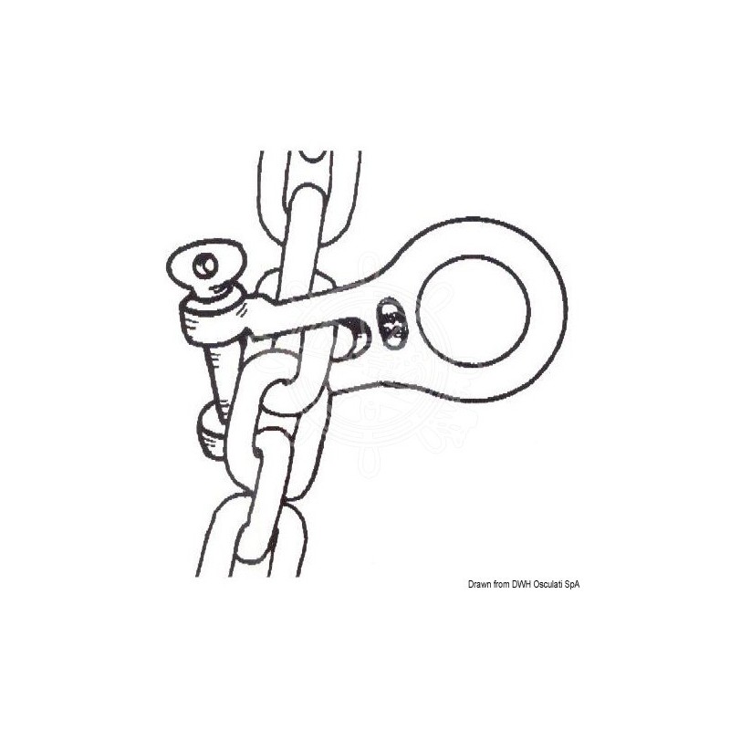 CHAIN CONNECTOR 6 / 8 MM