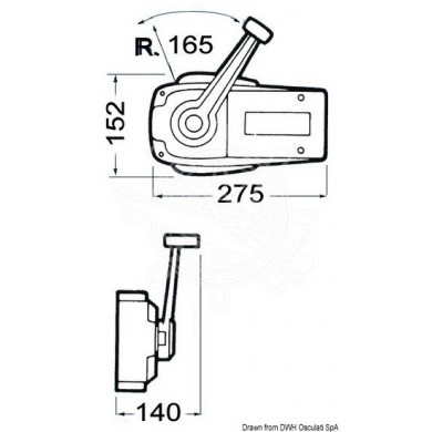 Boitier de commande mono-levier B90 - NOIR