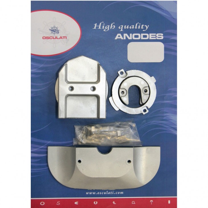 Kit anodes ALU adaptable MERCRUISER ALPHA ONE