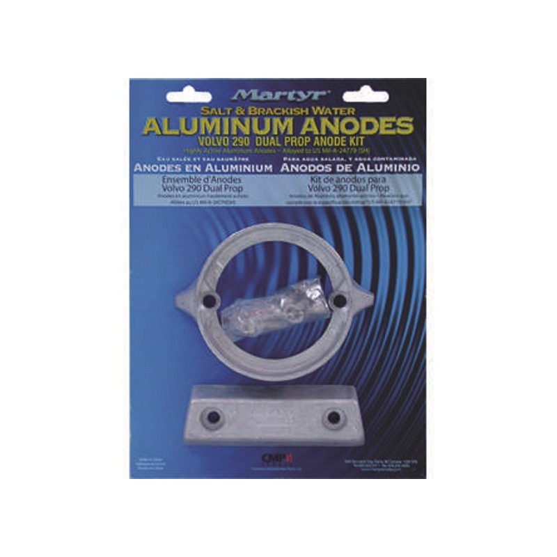 Kit anodes pour VOLVO DUO PROP 290 A