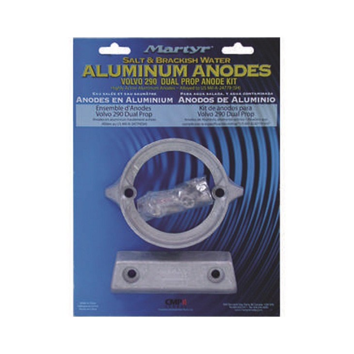 Kit anodes pour VOLVO DUO PROP 290 A