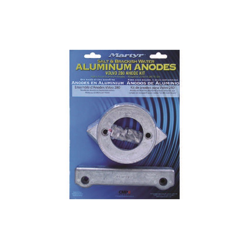 KIT anodes alu pour VOLVO 280