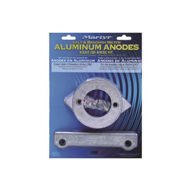KIT anodes alu pour VOLVO 280