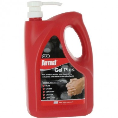 SAVON GEL AVEC POIGNÉE ET POMPE 4L