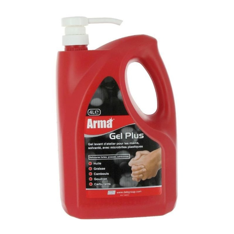 SAVON GEL AVEC POIGNÉE ET POMPE 4L