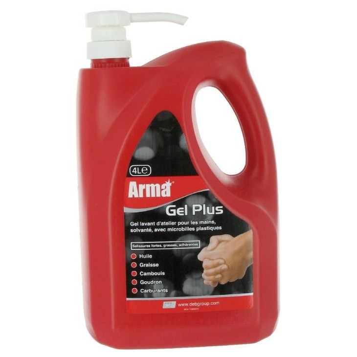 SAVON GEL AVEC POIGNÉE ET POMPE 4L