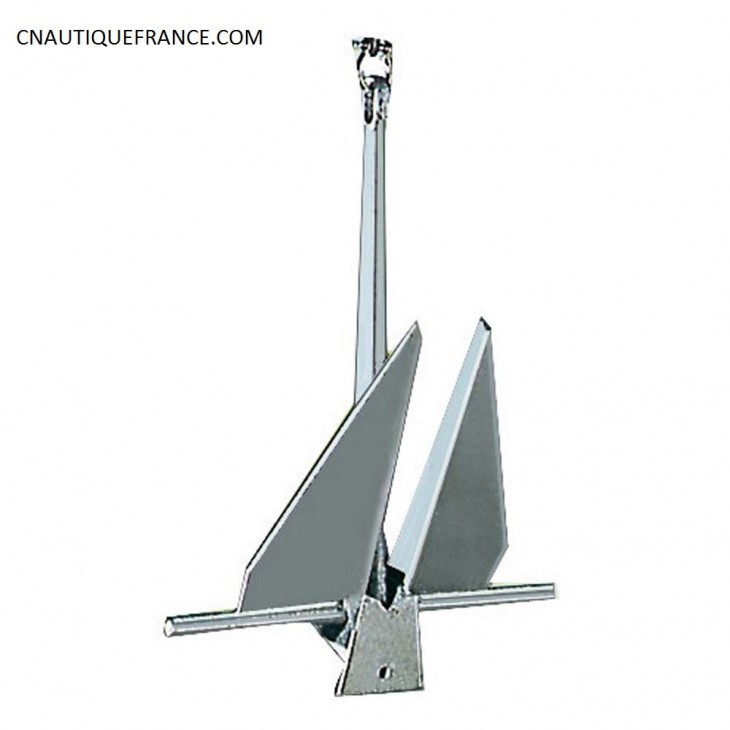 ANCRE TYPE DANFORTH - 10 KG - ACIER GALVANISE