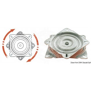 STEEL SWIVEL PLATE FOR SEAT