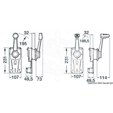 BOITIER COMMANDE ULTRAFLEX B310B