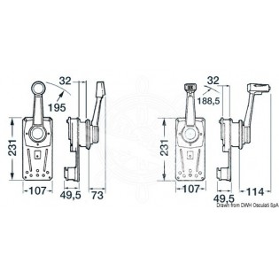 BOITIER COMMANDE ULTRAFLEX B310B