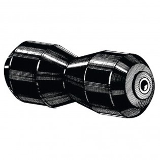 ROULEAU CENTRAL ø 85 X 215 MM - AXE 20 MM