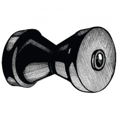 ROULEAU CENTRAL ø 80 X 130 MM - AXE 16 MM