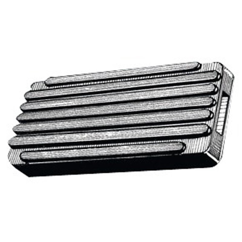 PATIN DE REMORQUE 150 X 50 MM