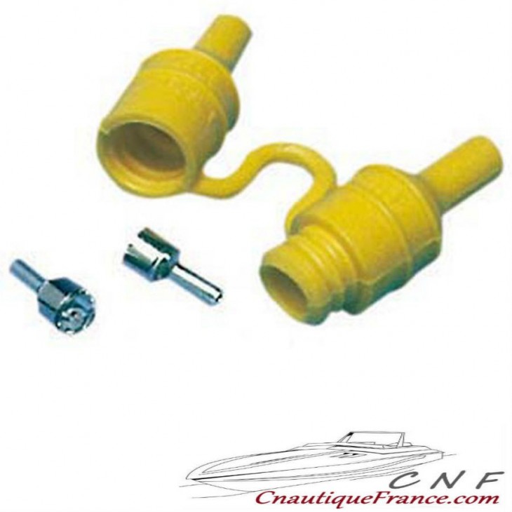 PORTE FUSIBLE EN VERRE - ETANCHE