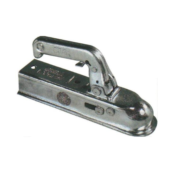 Tête D'attelage PRO PLUS 50mm - Capacité 750kg - Revêtement Zinc - Approuvé DEKRA