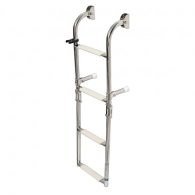 5 marches - Echelle de bain inox pliante