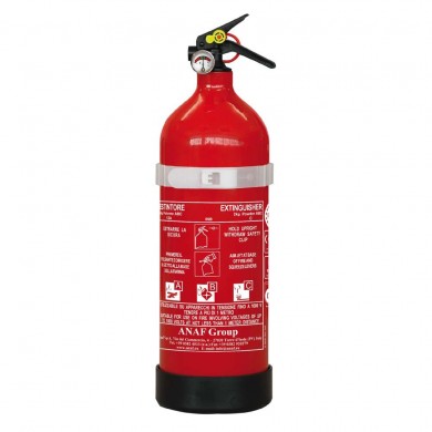 1 KG AVEC MANOMÈTRE - EXTINCTEUR ABC