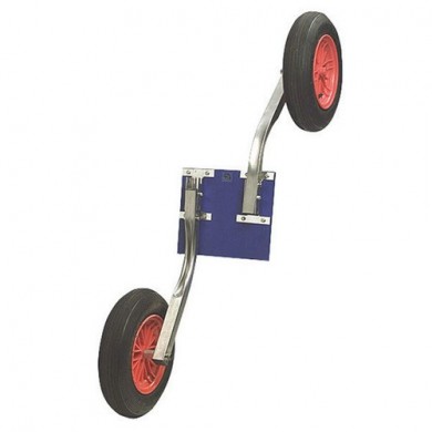 ROUE DE HALAGE RABATTABLE POUR BATEAU PNEUMATIQUE
