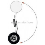 ROUE DE HALAGE RABATTABLE POUR BATEAU PNEUMATIQUE