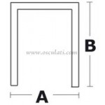 50 MM - BRIDE DE FIXATION POUR REMORQUE