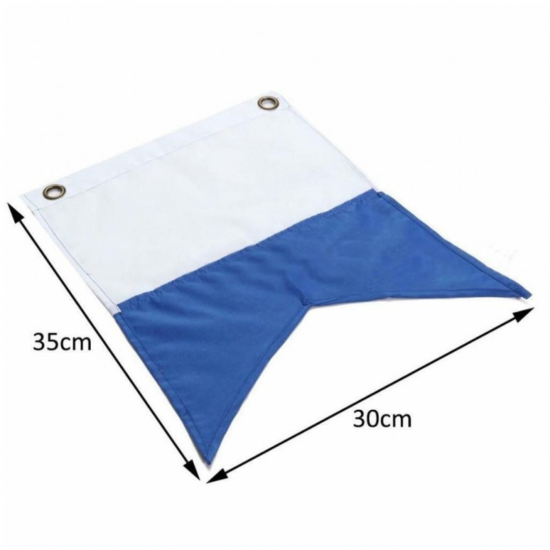 Patch drapeau sports nautiques snorkeling articles de sport