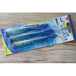 13 cm - 3 Blue Equille - Eperlan - Corps extra souple