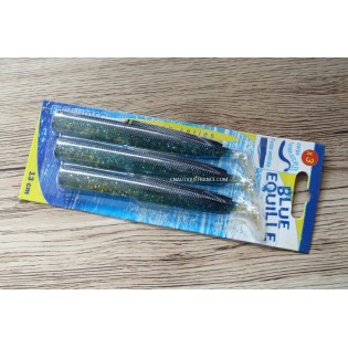 13 cm - 3 Blue Equille - Eperlan - Corps extra souple