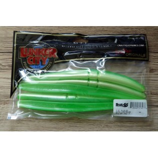 7.5" LIMETREUSE SLUG-GO - PAR 5 - Leurre souple