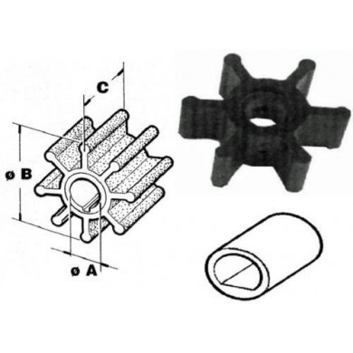 Turbine pour moteur inbord