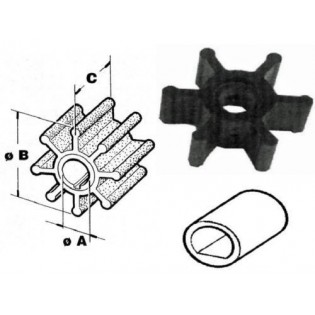 Turbine pour moteur inbord