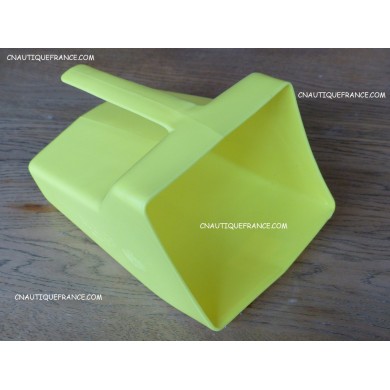 ECOPE BATEAU PLASTIQUE JAUNE - 2 LITRES