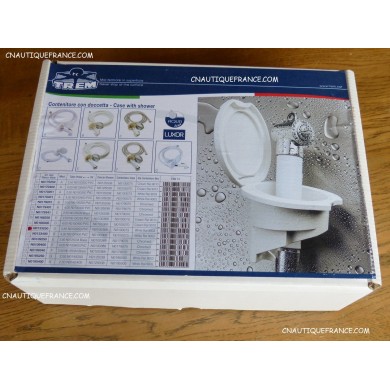 COFFRET DE DOUCHE LUXE - tuyau de 2.5 m