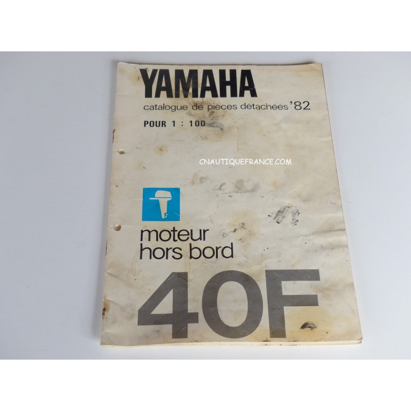 40F - Catalogue pièces détachées YAMAHA