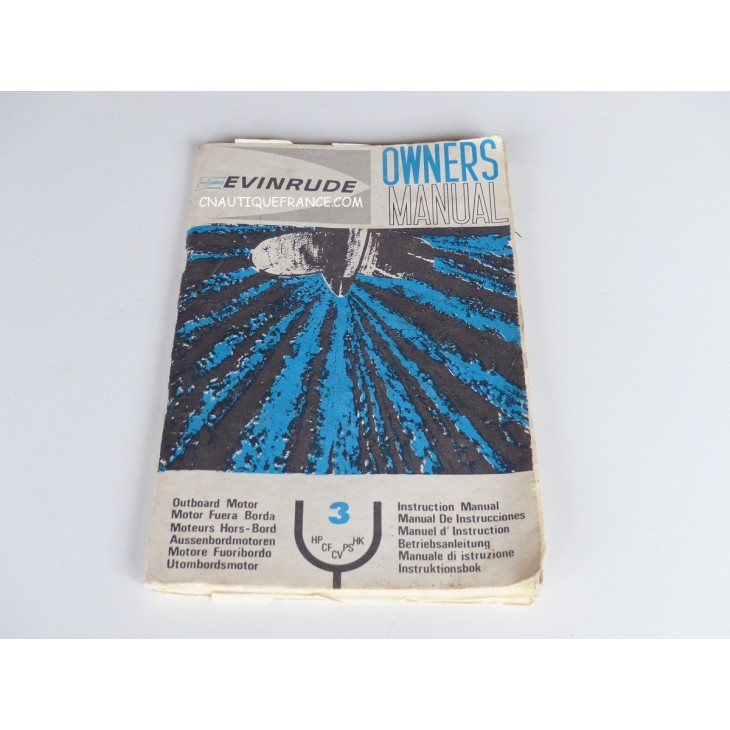 MANUEL UTILISATION 3 CV EVINRUDE