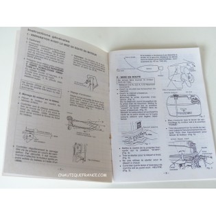 LIVRET D'ENTRETIEN TOHATSU