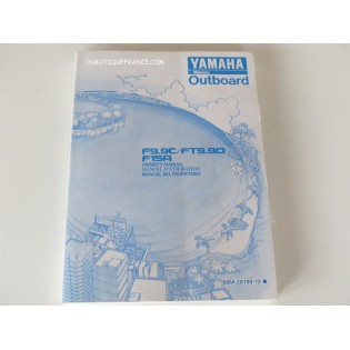MANUEL D'UTILISATION YAMAHA F9.9C FT9.9D F15A