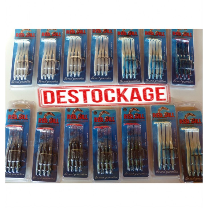 11,5 CM - LEURRE SOUPLE RED GILL EVOLUTION