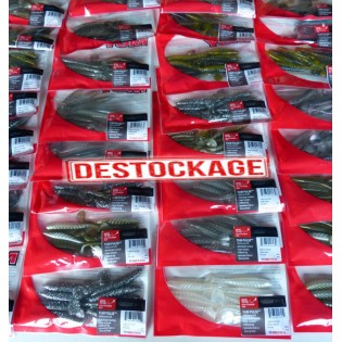 3,5" - Leurre souple YUM PULSE - LOT DE