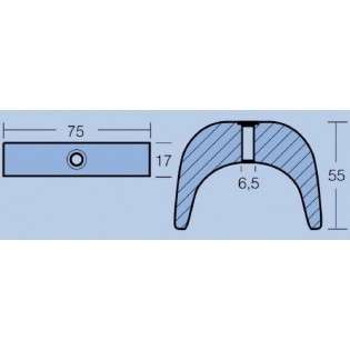 ANODE POUR MOTEUR 2T SELVA