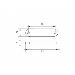 ANODE PLAQUE POUR MOTEUR SELVA