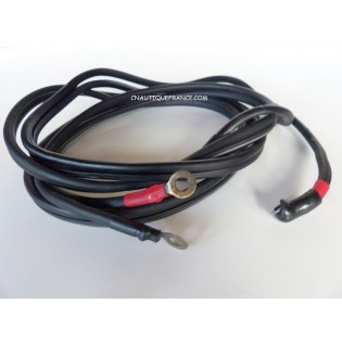 PAIRE DE CÂBLES BATTERIE - DÉMARREUR 2M45