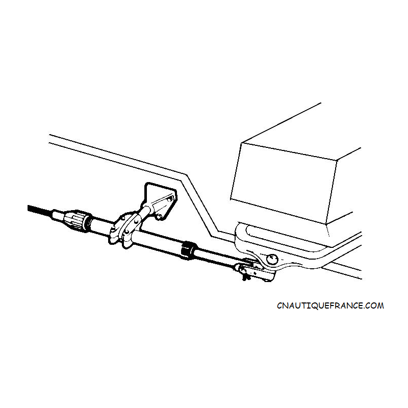 Ultraflex Kit D'Adaptation K35 Pour Câbles Télécommande Mercury Mariner