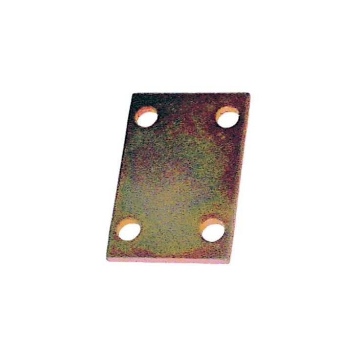 100 X 50 MM - PLAQUETTE D'ASSEMBLAGE 4 TROUS