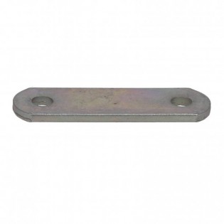 PLAQUETTE D'ASSEMBLAGE 2 TROUS - ENTRAXE 60 MM