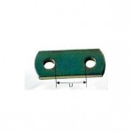 PLAQUETTE D'ASSEMBLAGE 2 TROUS - ENTRAXE 60 MM