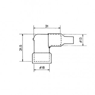 CAPUCHON DE BOUGIE - ANTIPARASITE
