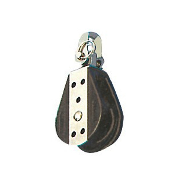 6 mm - POULIE SIMPLE BILLES EN DELRIN 6 X 22 MM